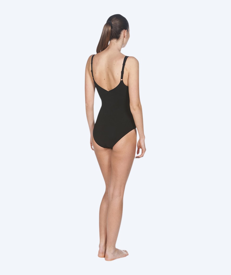 Arena lined swimsuit for women - Vertigo - Black