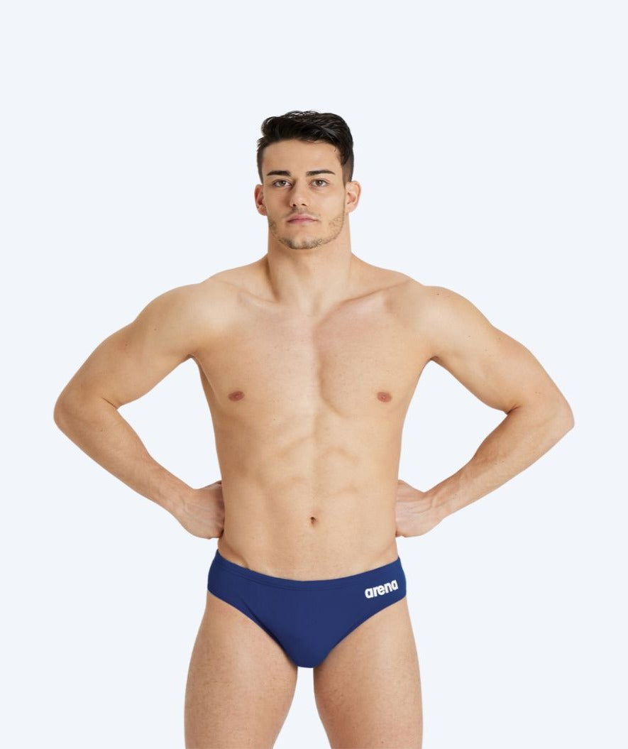 Arena triangular swim trunks for men - Team Solid - Dark blue