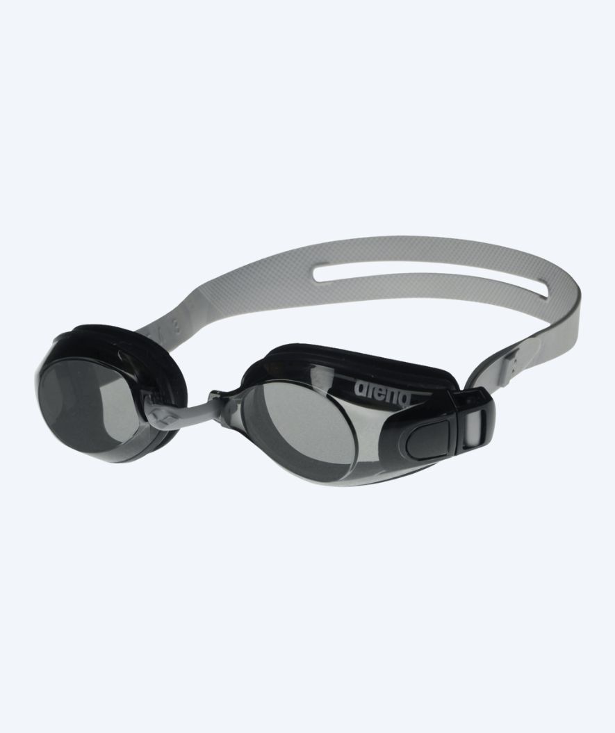Arena training swimming goggles - Zoom X-Fit - Black (Smoke lens)