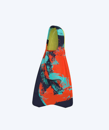 Speedo swim fins - Medium Blade - Red/dark blue