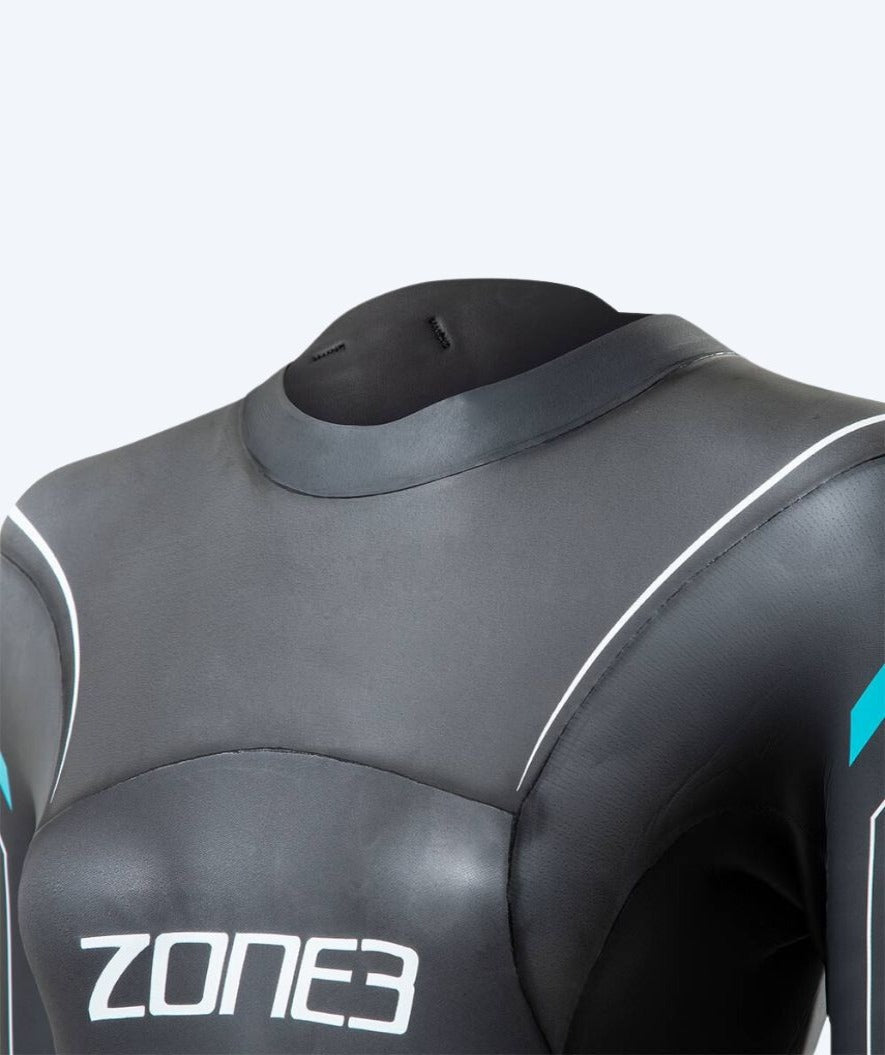 ZONE3 wetsuit for women - Azure 2.0 - Black/light blue