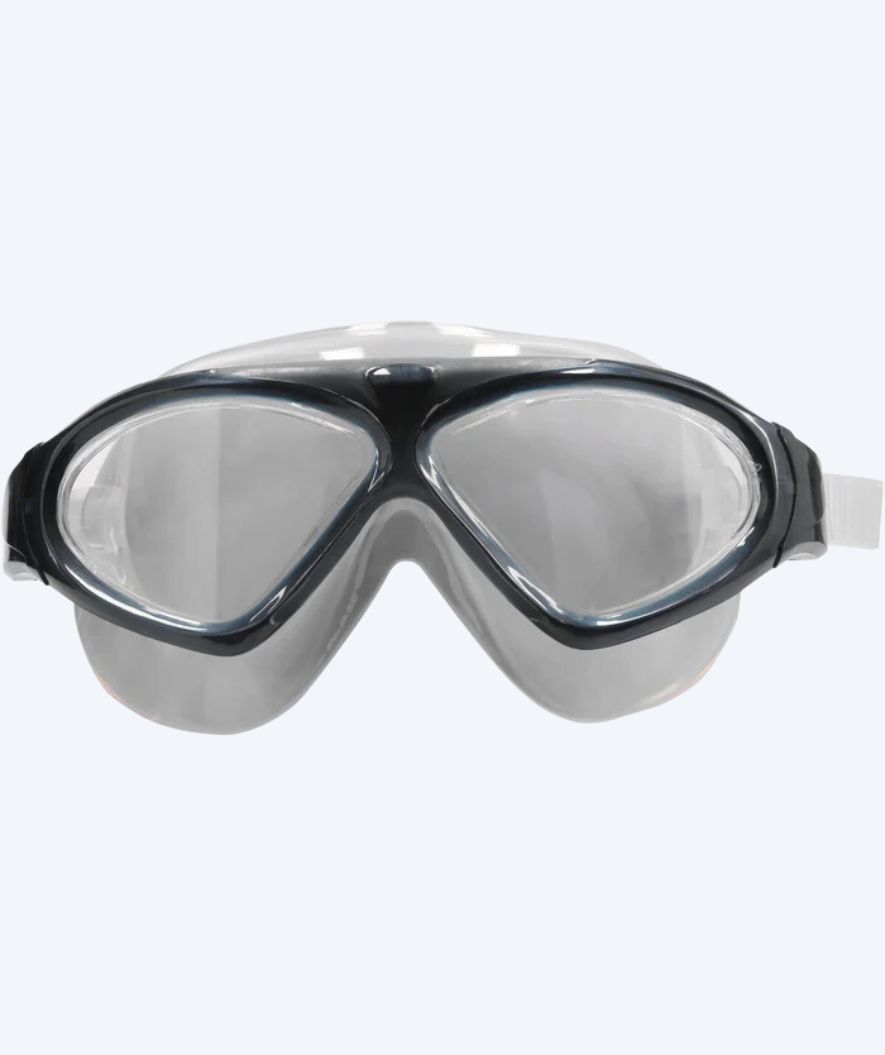 Cruz swim goggles for kids - Anilao - Black/clear