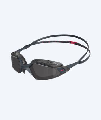 Speedo open water swim goggles - AquaPulse Pro - Black/red