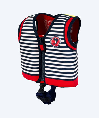 Konfidence swim vest for kids - Original - White/red