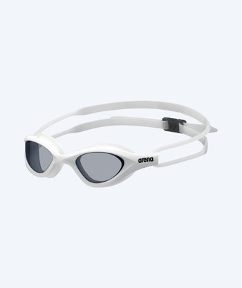 Arena swimming goggles for kids (6-12) - 365 - White (Smoke lens)