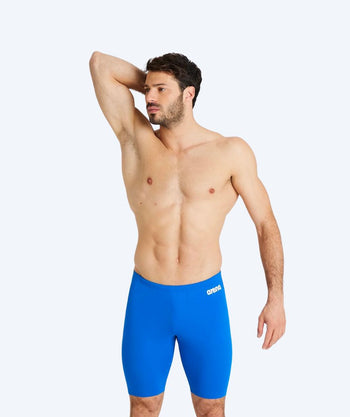 Arena long swim trunks for men - Team Swim Solid - Blue