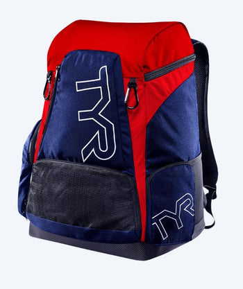 TYR swim bag - Alliance Team 45L - Darkblue/red