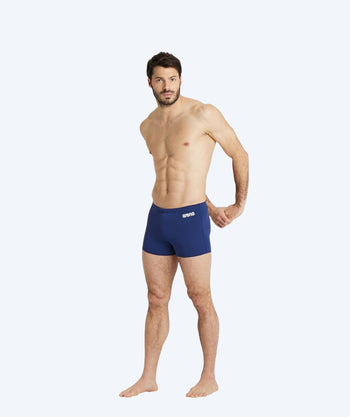 Arena swim trunks for men - Team Solid - Dark blue/white