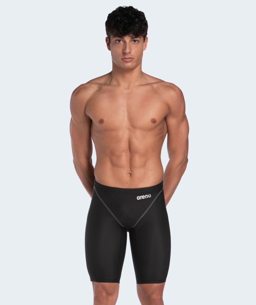 Presold Arena competition swim trunks for men - ST NEXT - Black
