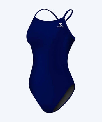 TYR swimsuit for women - Durafast Elite Solid - Blue