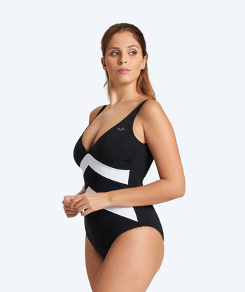 Arena swimsuit for women - Vera Wing - Black/white