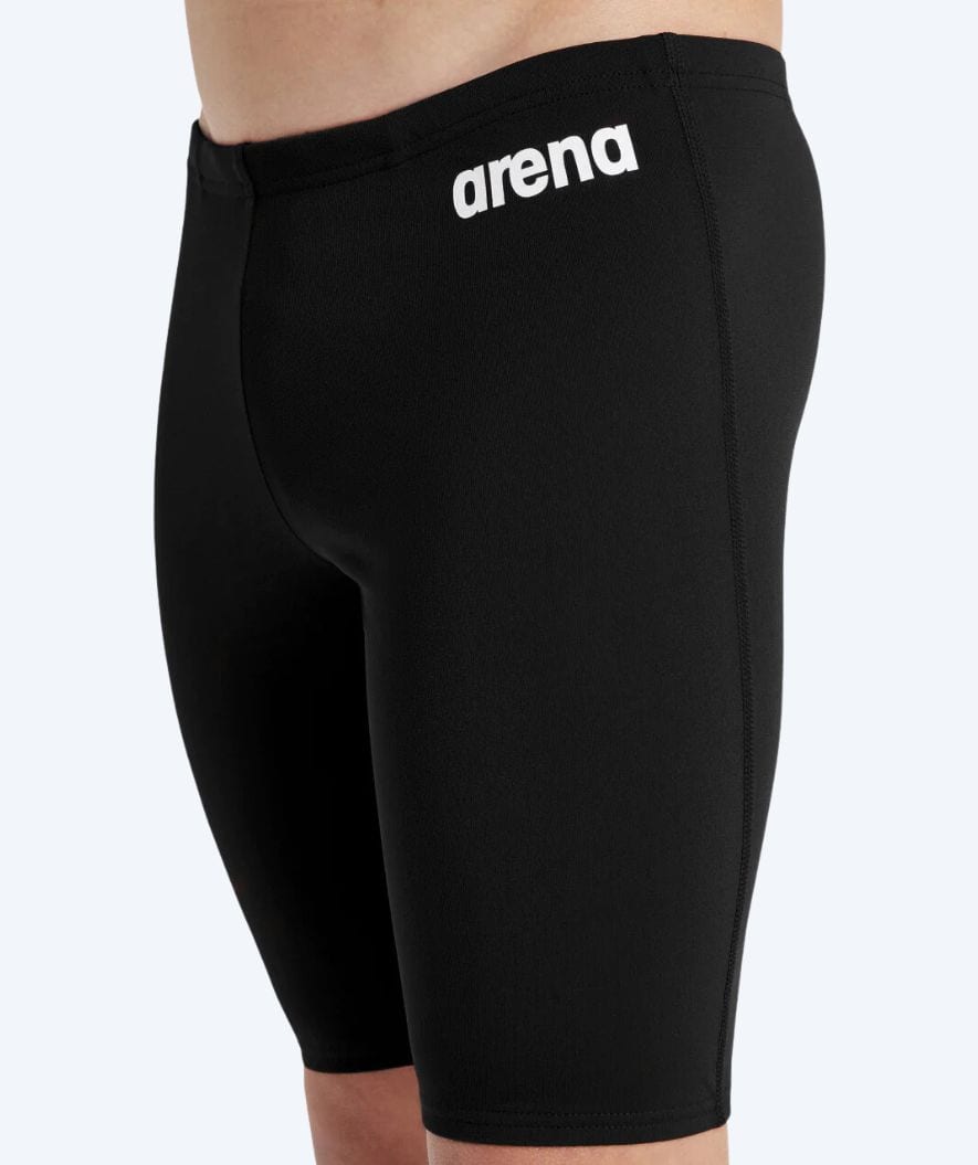 Arena long swim trunks for boys - Team Solid - Black