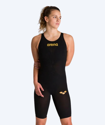 Arena competition swimsuit for women - Carbon Air 2 - Black/gold