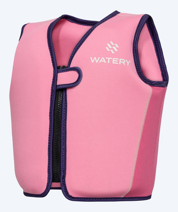 Watery swim vest for children (2-8 years) - Basic - Pink