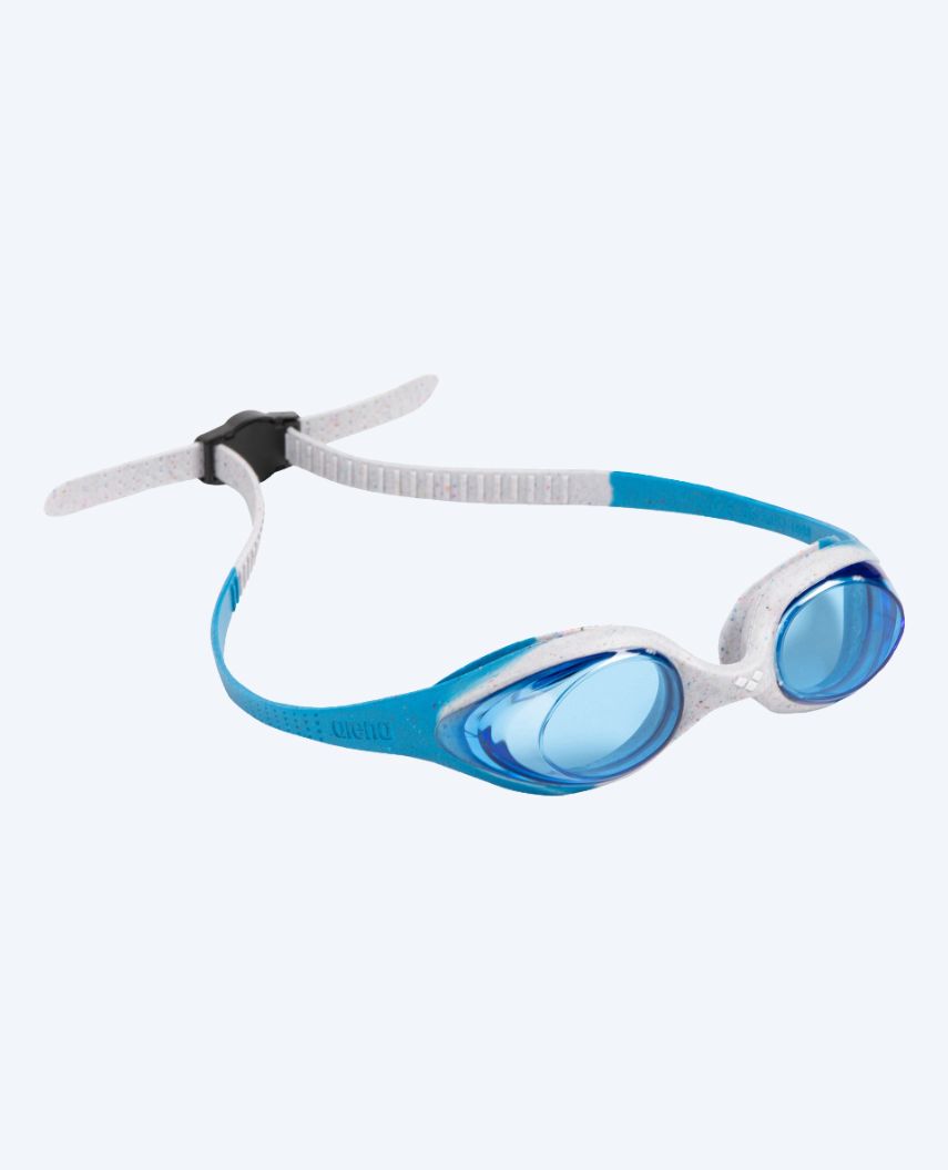 Arena swim goggles for kids (6-12) - Spider - Blue/white