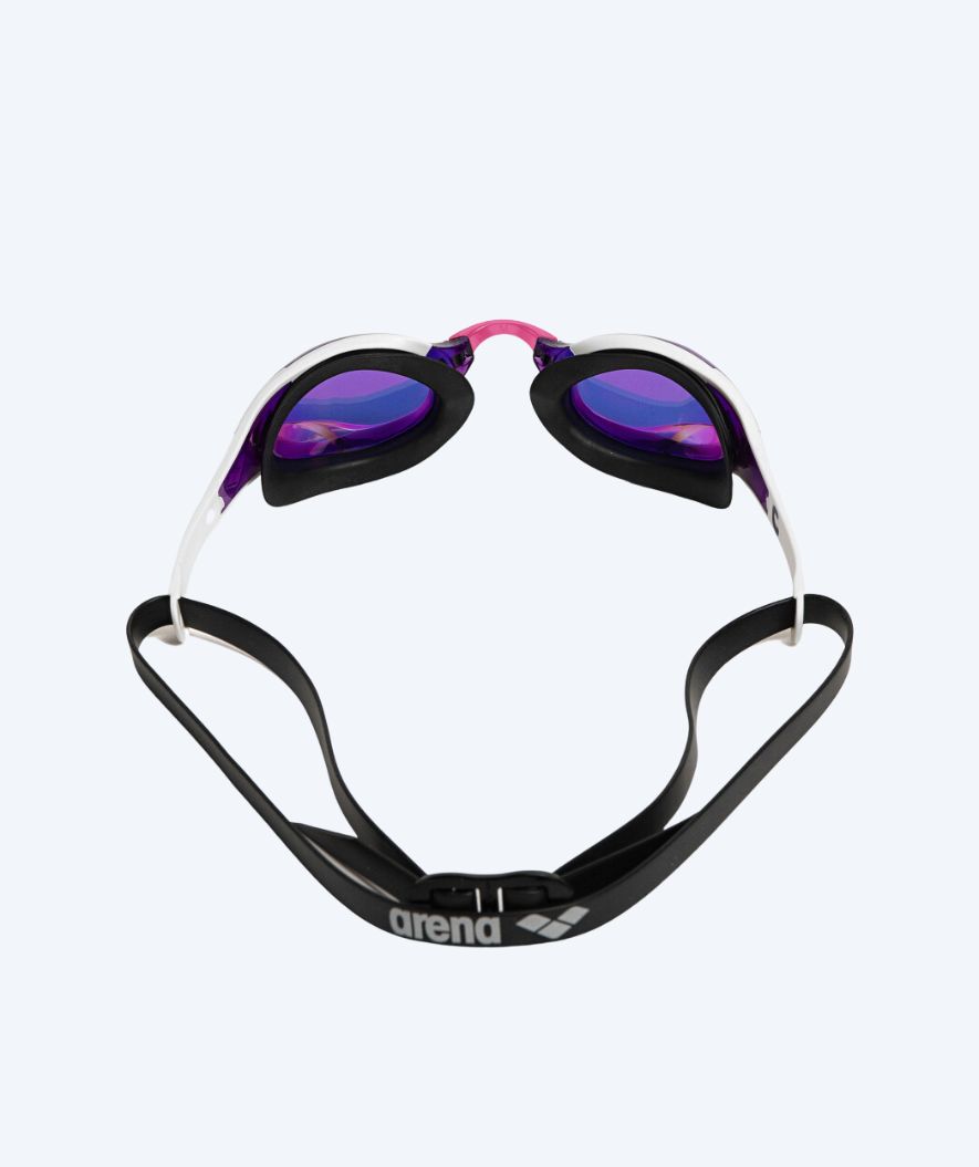Arena Elite swimming goggles - Cobra Edge SWIPE Mirror - White/purple