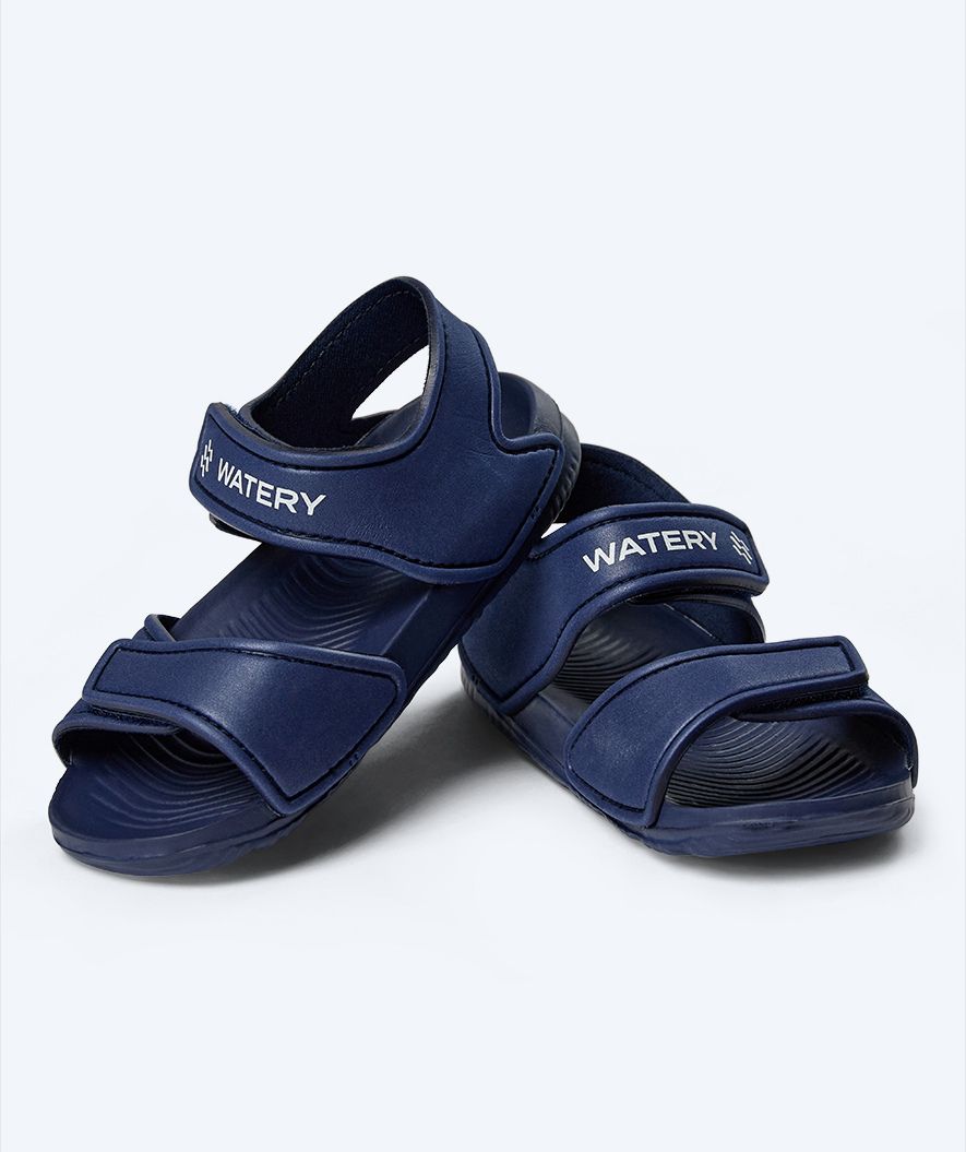 Watery swim sandals for kids - Moana - Dark blue