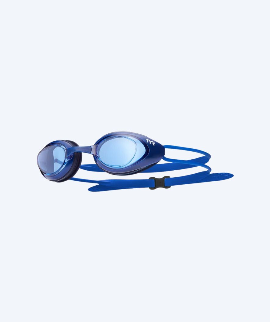 TYR swimming goggles - Blackhawk - Blue/blue