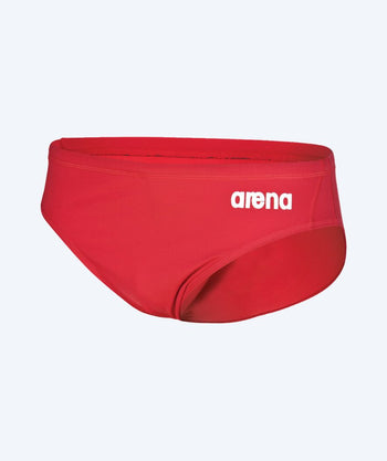 Arena triangular swim trunks for men - Team Solid - Red