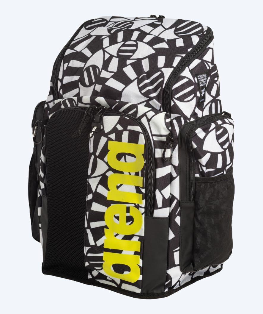Arena swim bag - Spiky ||| - White/black
