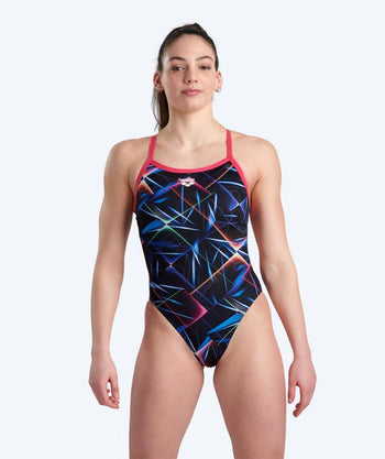 Arena swimsuit for women - Challenge - Black/multi