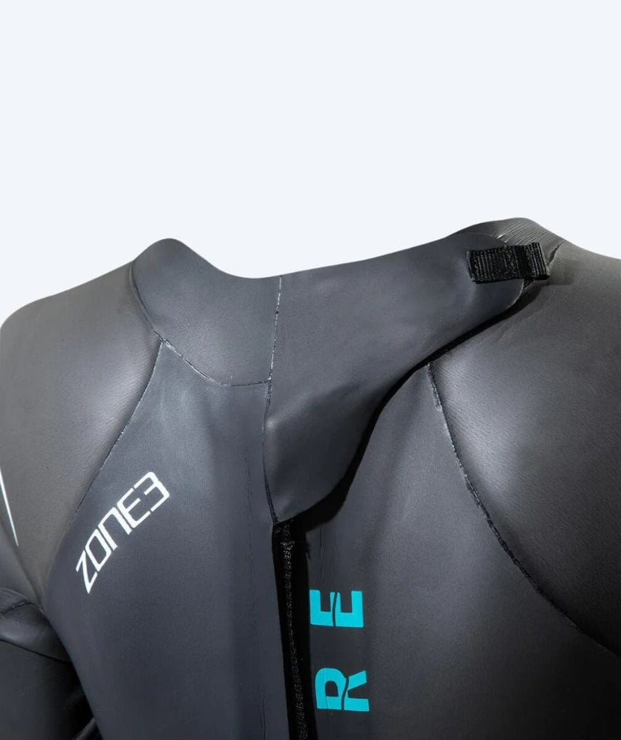 ZONE3 wetsuit for women - Azure 2.0 - Black/light blue