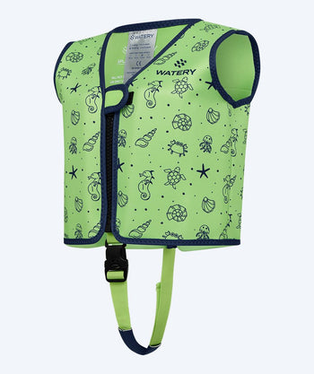 Watery swim vest for children (1-6 years) - Splashy - Green