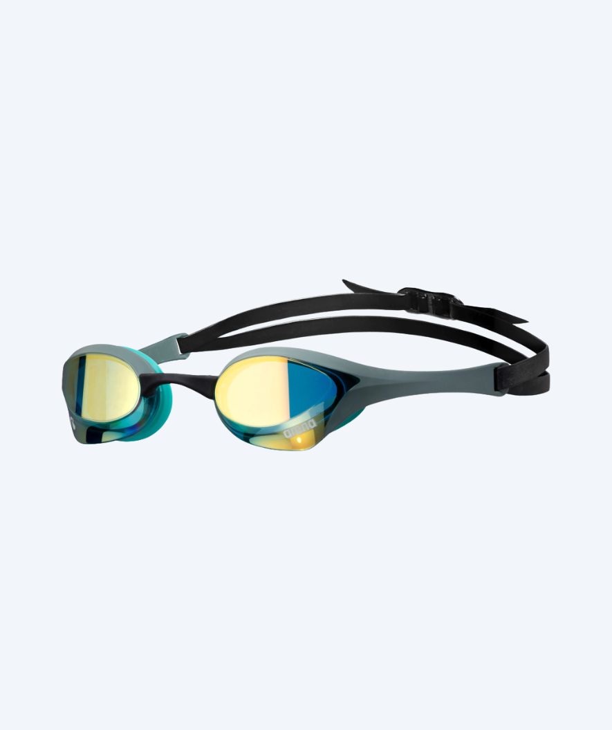 Arena Elite swim goggles - Cobra Ultra SWIPE Mirror - Gold/black