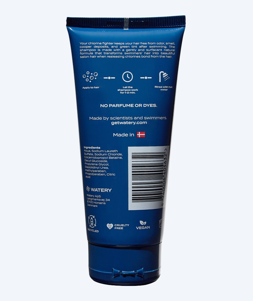 Watery anti chlorine shampoo hair care - Reef