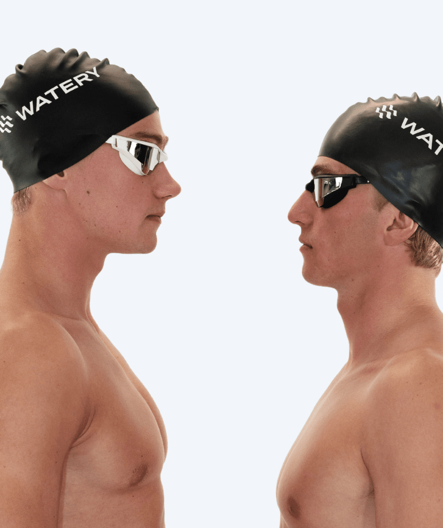 Watery swimming goggles - Instinct Ultra Mirror - Black/gold