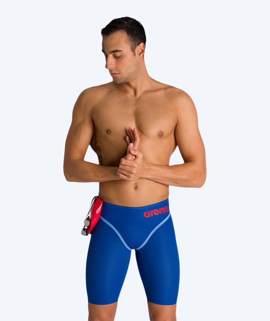 Arena racing jammers for men - Powerskin Carbon Core FX - Dark blue (Limited 2024)