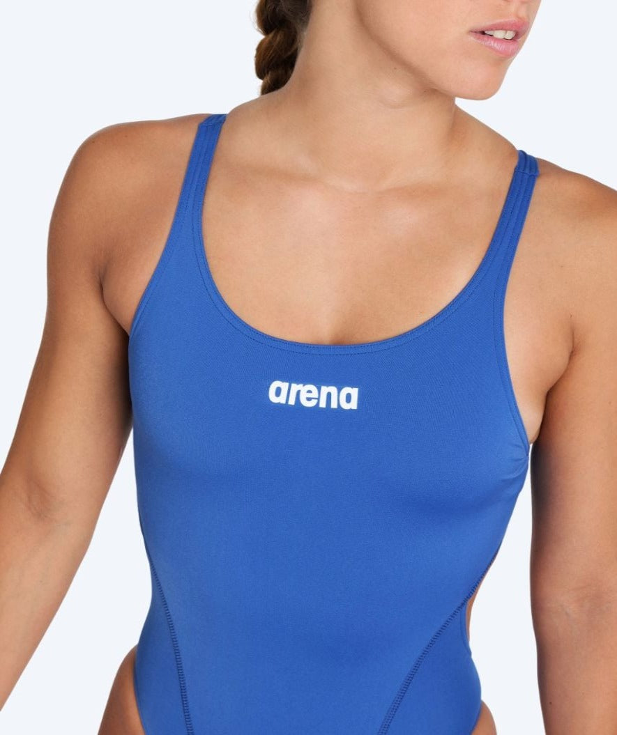 Arena swimsuit for women - Team Swim Tech Solid - Blue