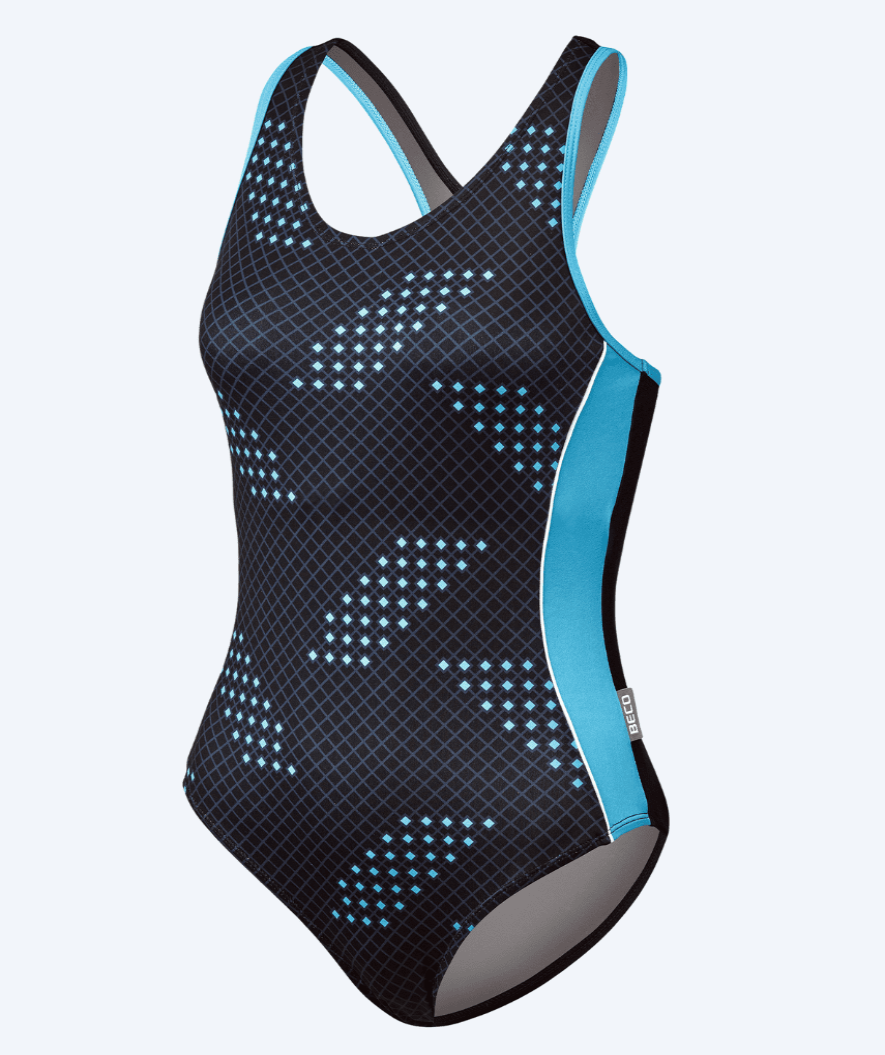 Beco swimsuit for women - Maxpower - Black/light blue