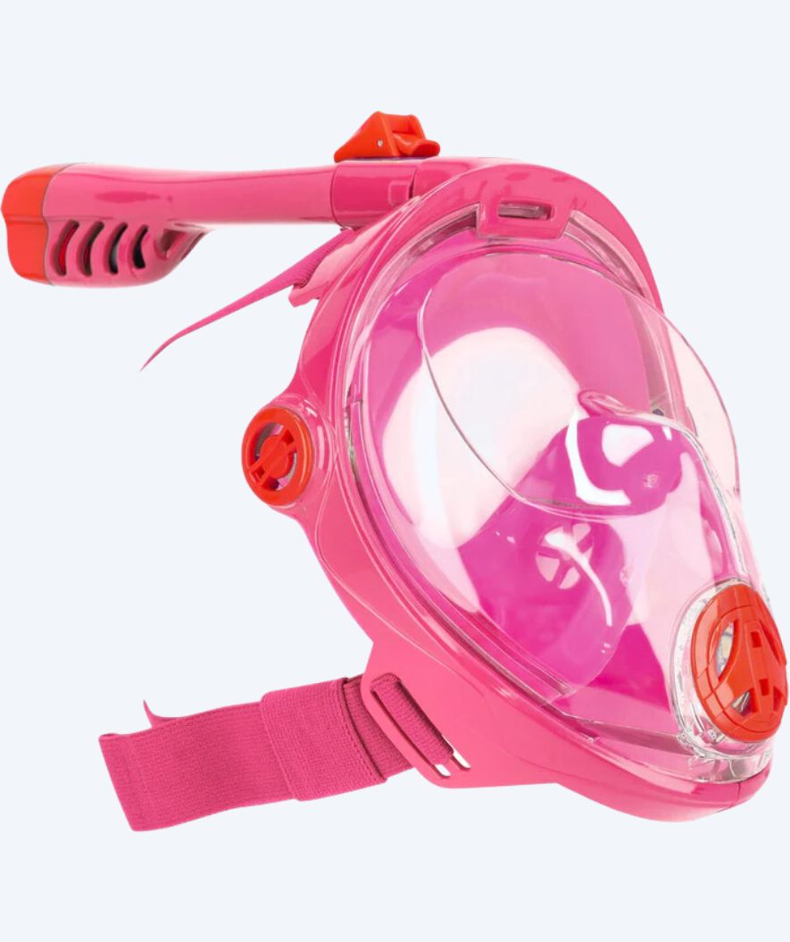 Cruz full face diving mask for kids - Bullhead - Pink