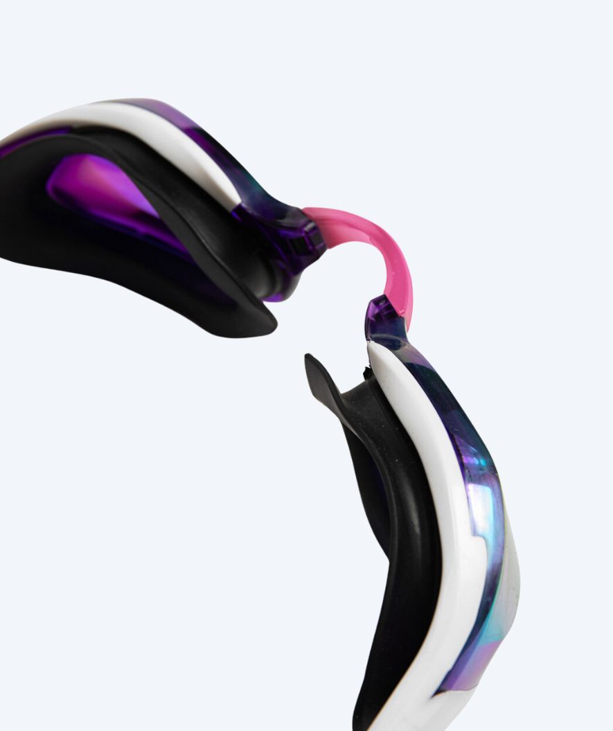 Arena Elite swimming goggles - Cobra Edge SWIPE Mirror - White/purple
