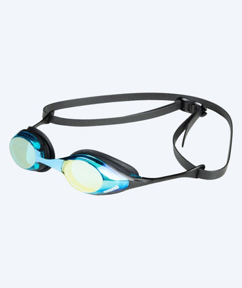 Arena exercise swim goggles - Cobra SWIPE Mirror - Black/aqua