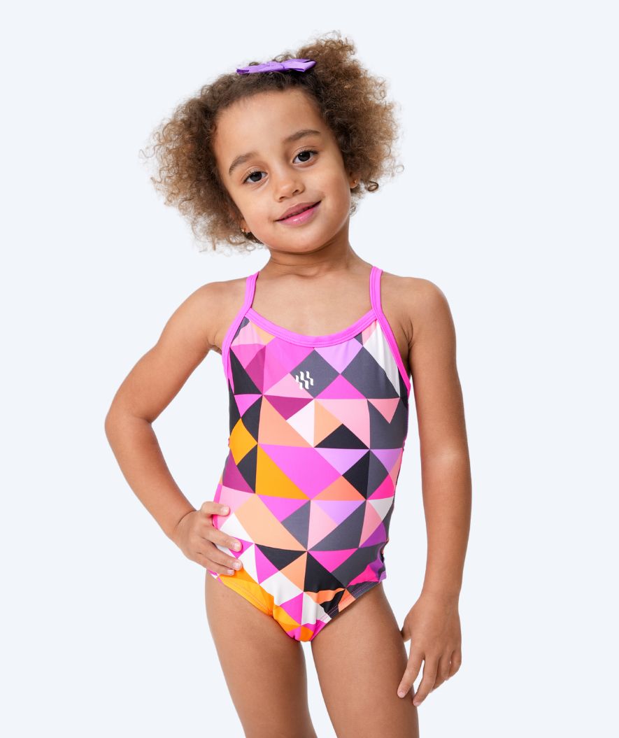 Watery swimsuit for girls - Laguna - Pink