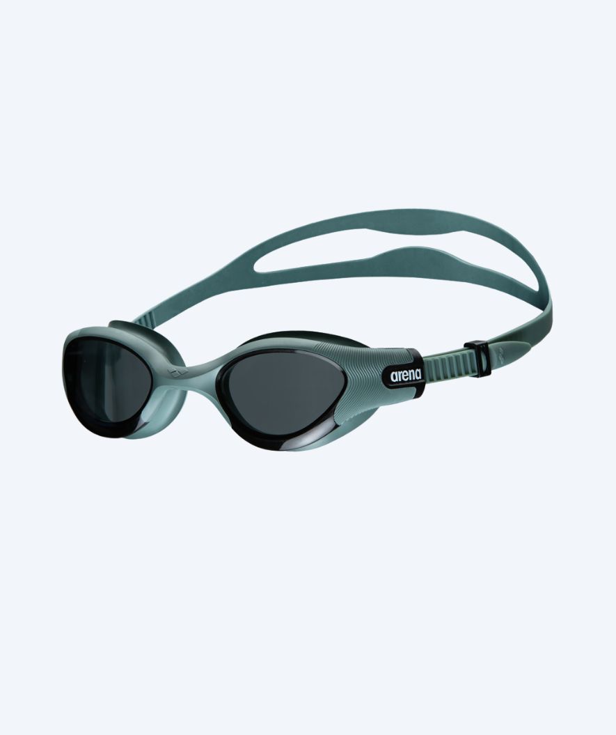 Arena training swimming goggles - The One Plus - Dark green (Smoke lens)