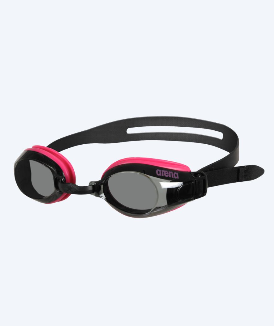 Arena training swimming goggles - Zoom X-Fit - Pink (Smoke lens)