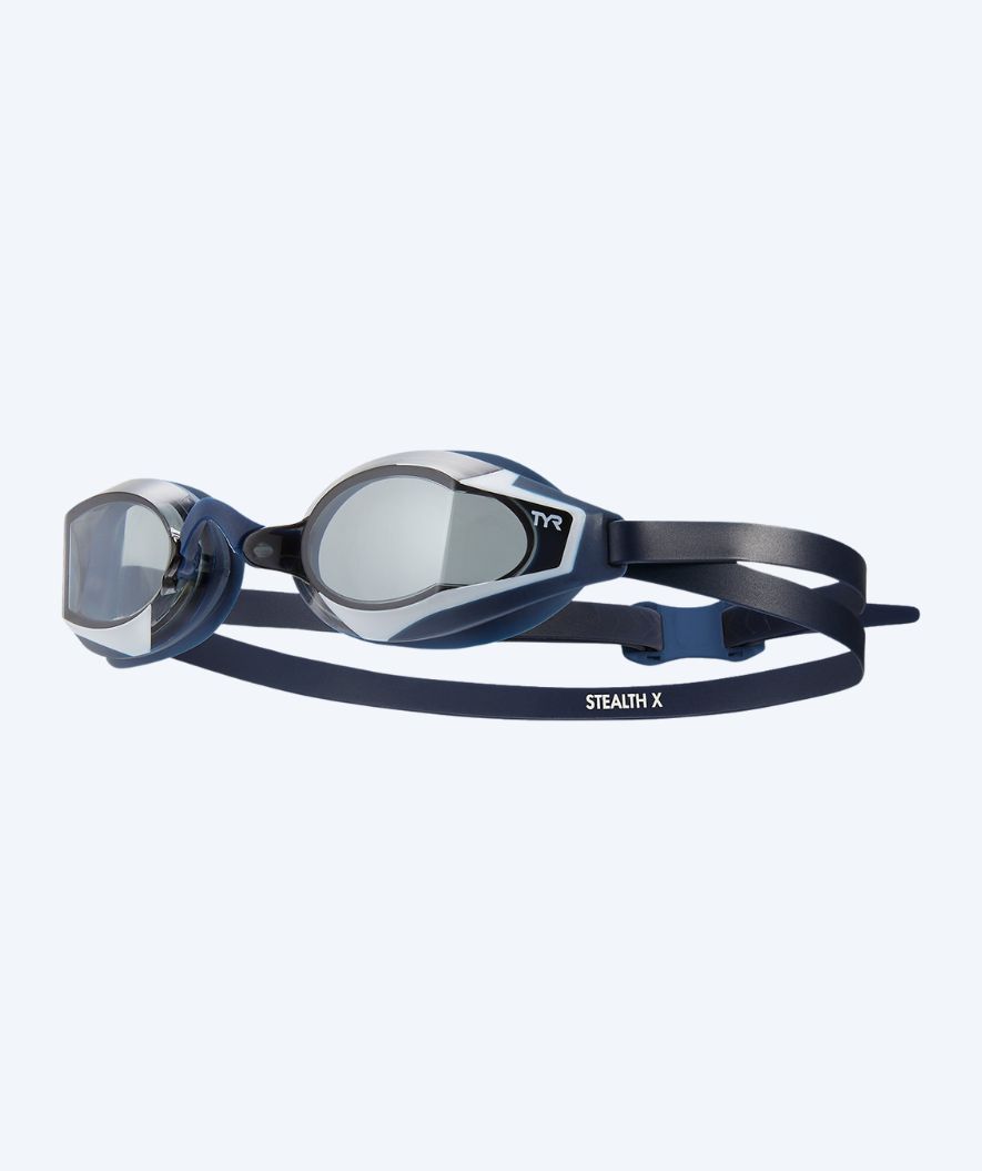 TYR swim goggles - Stealth X - Dark blue (Smoke lens)