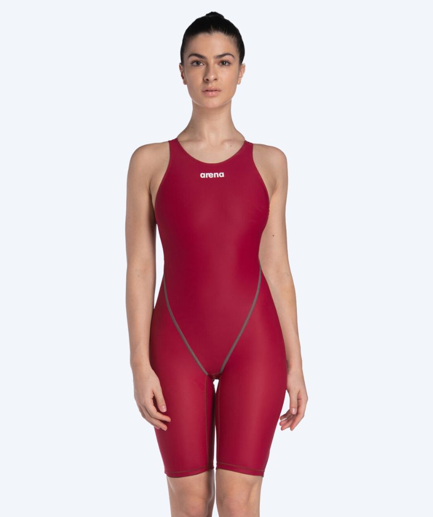 Arena competition swimsuit for women - ST NEXT - Dark red