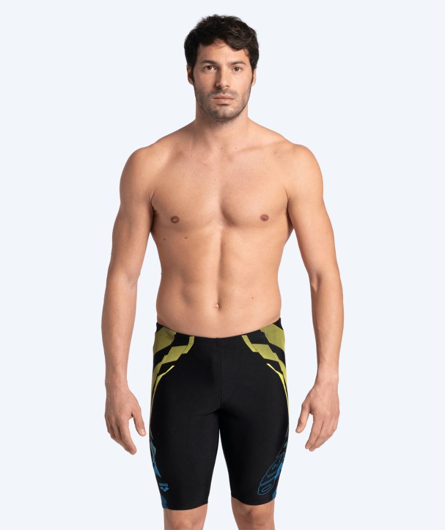 Arena long swim trunks for men - Gleam - Black