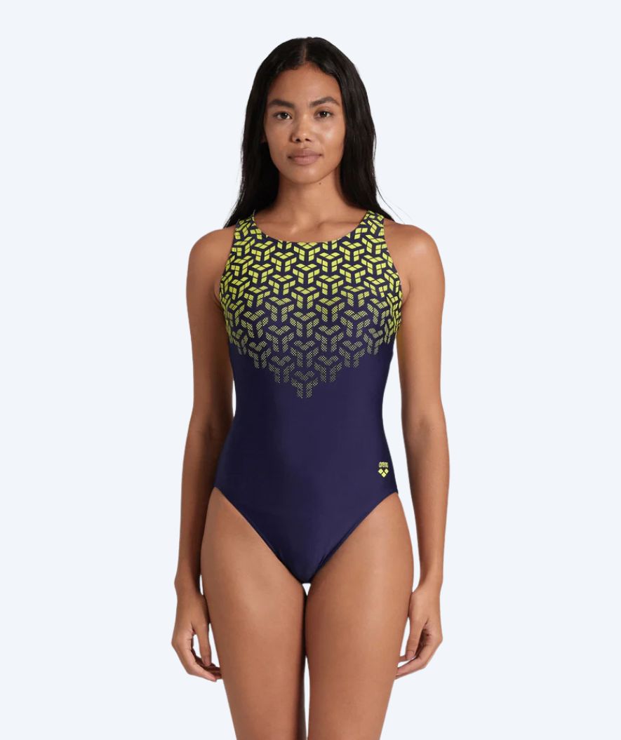 Arena swimsuit for women - Kikko - Dark blue/green