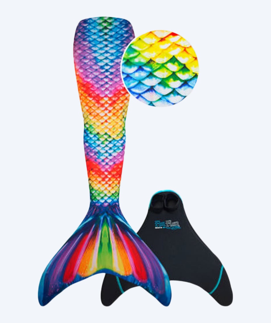 Fin Fun mermaid tail for kids - Set - Rainbow Reef