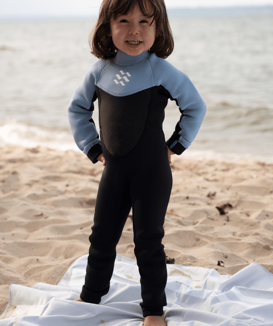 Watery wetsuit for kids - Gecko (3mm) - Electric blue