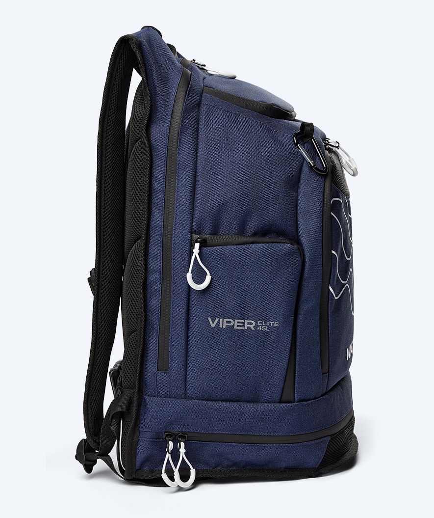 Watery swim bag - Viper Elite 45L - Dark blue/white