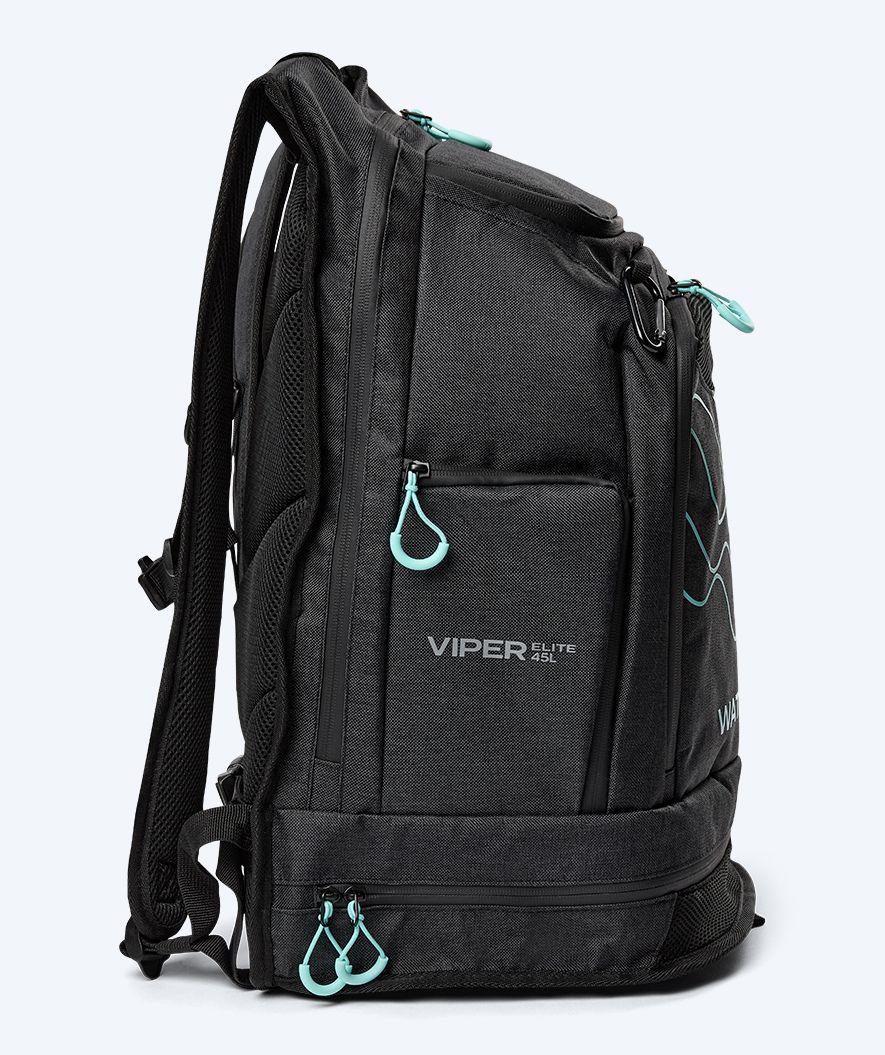 Watery swim bag - Viper Elite 45L - Black/light blue