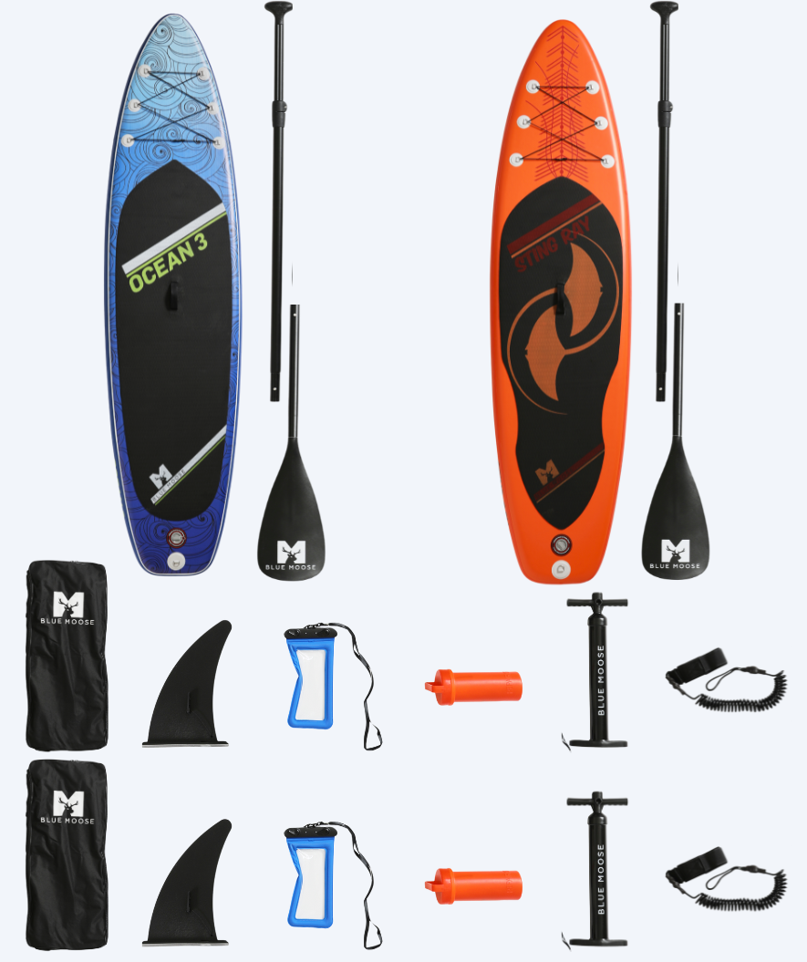 Bundle Offer: 2x Watery Global Inflatable SUP Paddleboard 10'6 - Limited