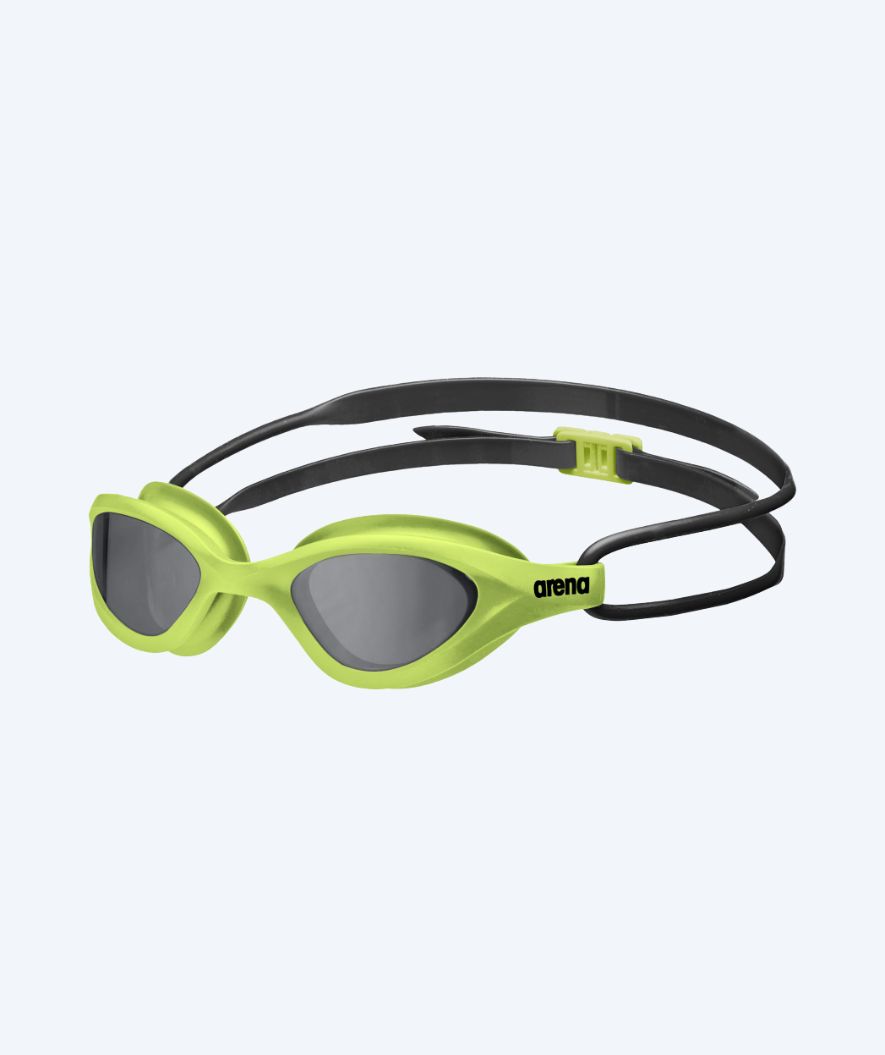 Arena training swimming goggles - 365 - Yellow (Smoke lens)