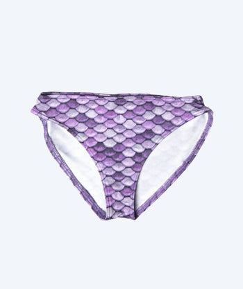 Kuaki Mermaids bikini bottom for girls - Purple